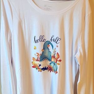 Xxl long sleeve Fall shirt